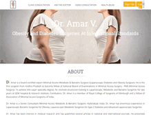 Tablet Screenshot of obesitydiabetessurgery.com